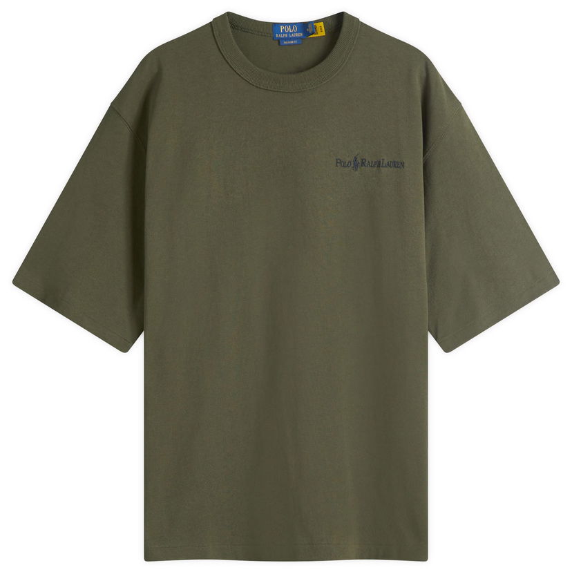 T-shirt Polo by Ralph Lauren Relaxed Fit Embroidered Logo T-Shirt Grön | 710961137001