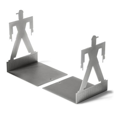 Bok och tidning Carhartt WIP Foundation Figure Bookends Metallisk | I034892_2, 0