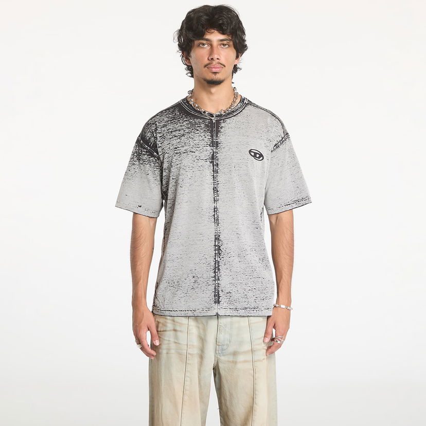 T-shirt Diesel T-Boxt-Dev T-Shirt Silver Sconce Grå | A14738_0DRAN Silver Sconce