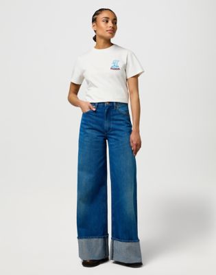 T-shirt Wrangler Regular Graphic Tee XXL Vit | 112370769:XXL, 2