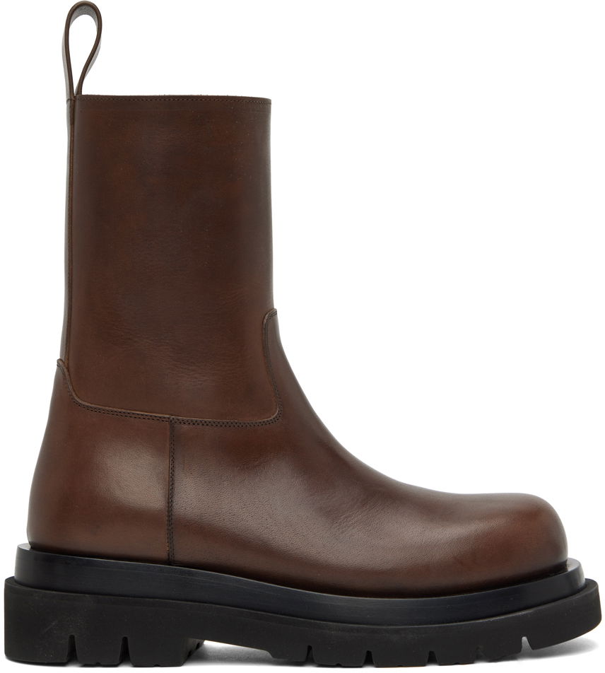 Sneakers och skor Bottega Veneta Lug Boots "Brown" Brun | 716205-VBS50, 0