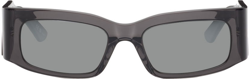 Solglasögon Balenciaga Rectangular Sunglasses Svart | BB0328S-003
