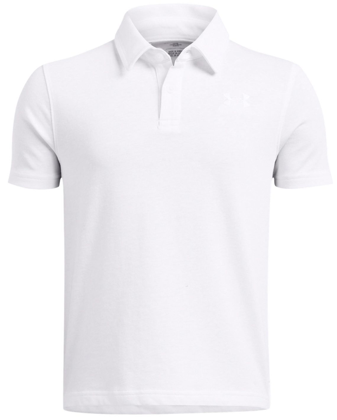 Polotröja Under Armour Under Armour B Icon Polo Shirt Vit | 1387073-100, 0