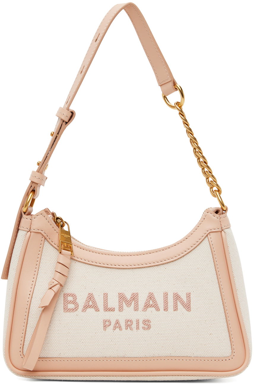 Axelväska Balmain B-Army Bag "Off-White" Beige | CN1BT743TCTO, 0