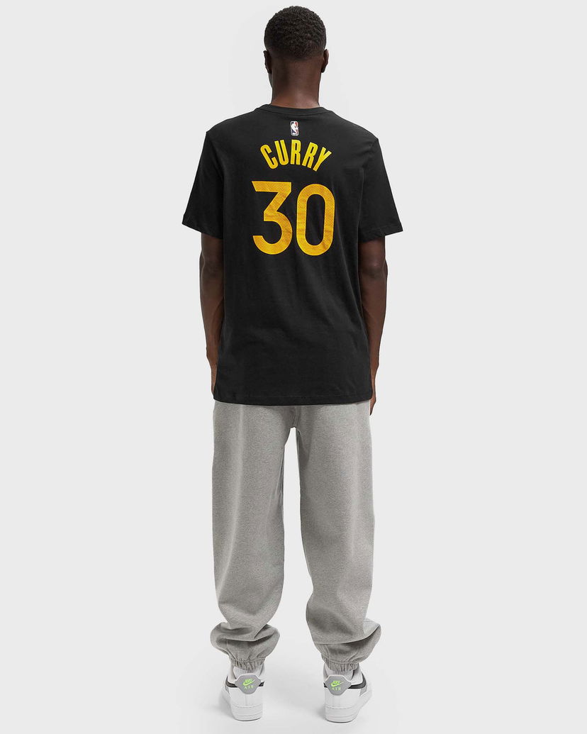 T-shirt Jordan Golden State Warriors Stephen Curry Statement Edition Short Sleeve T-Shirt Svart | HQ0698-011