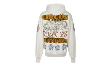 Sweatshirt Cactus Jack by Travis Scott Travis Scott Utopia Circus Maximus 2023 Tour Hoodie Size L Vit | TRAV2, 1