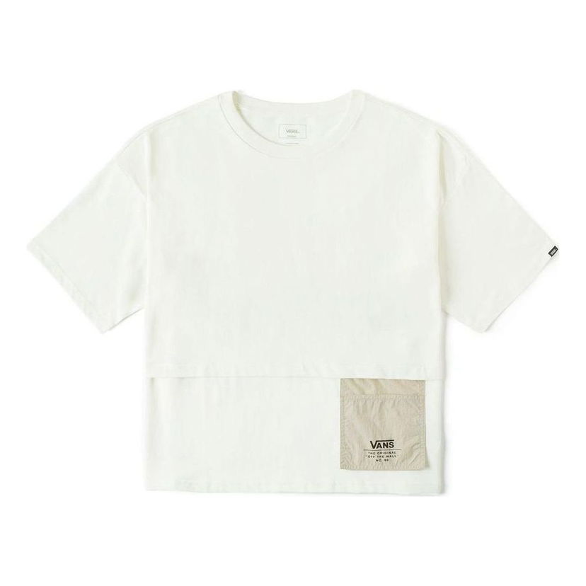 T-shirt Vans Pocket Short-Sleeve T-Shirt Vit | VN000GRTFS8