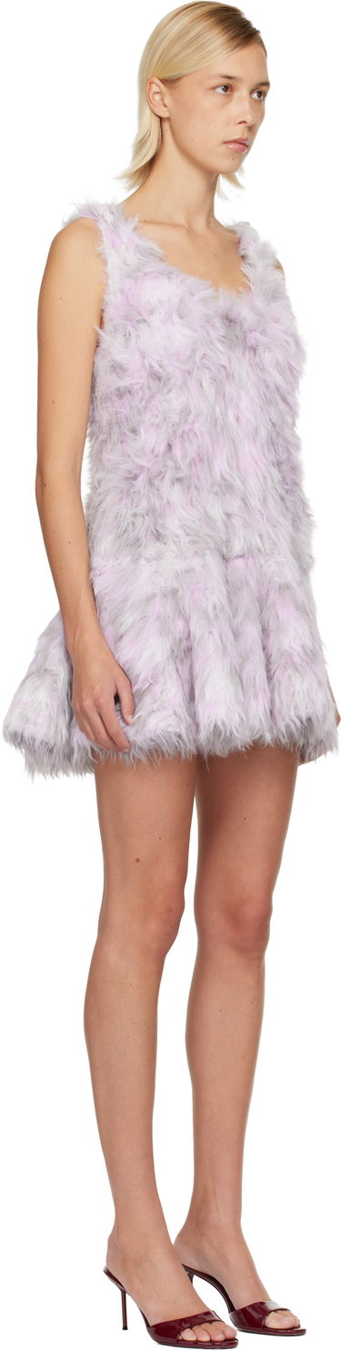 Klä Diesel M-Astrid Faux-Fur Minidress Flerfärgad | A21450 0EGCD, 1