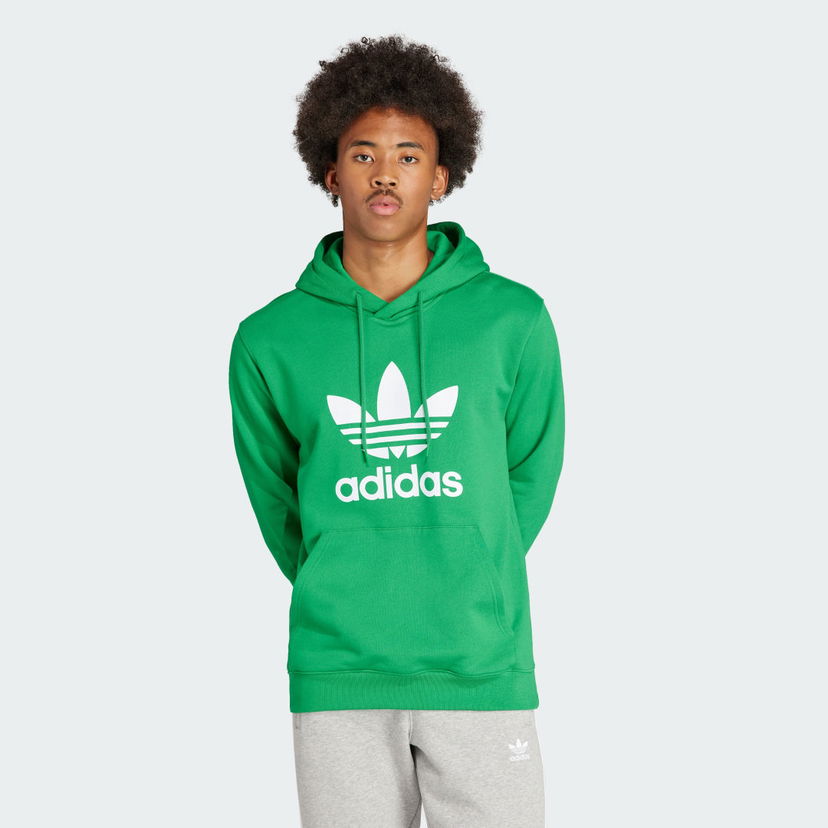 Sweatshirt adidas Originals Adicolor Classics Trefoil Grön | IM9403