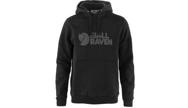 Sweatshirt FJÄLLRÄVEN Logo Hoodie Svart | F84144-550, 0