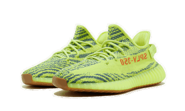 Sneakers och skor adidas Yeezy Yeezy Boost 350 V2 "Semi Frozen Yellow" Gul | B37572, 3