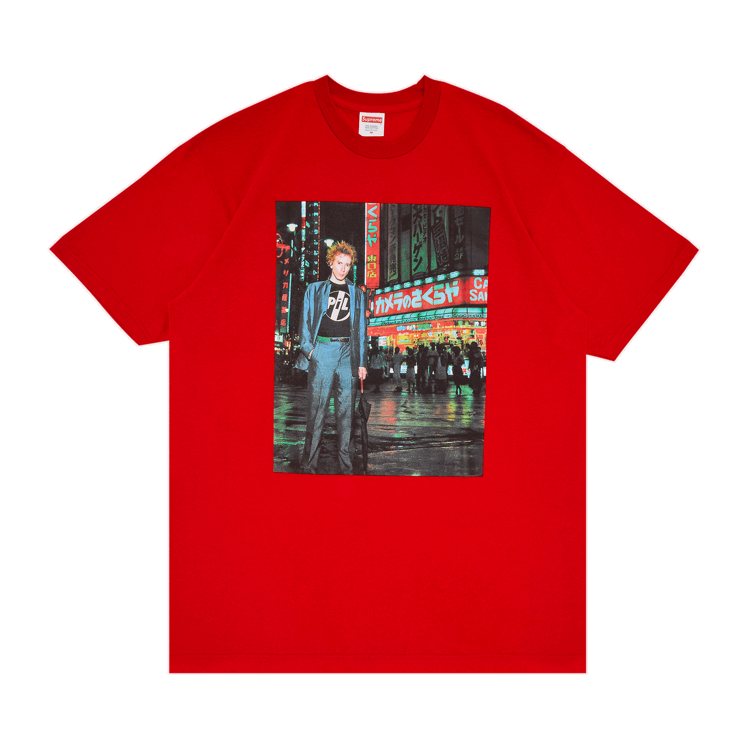 T-shirt Supreme PiL x Live In Tokyo Tee Röd | FW22T59 RED, 0