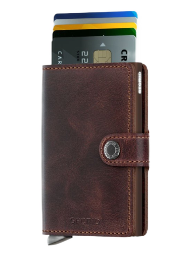 Plånbok Secrid Miniwallet Vintage Brun | M-CHOCOLATE