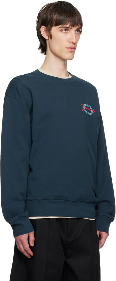 Sweater Givenchy Givenchy Medallion Sweatshirt Mörkblå | BMJ0LC3YQE404, 1