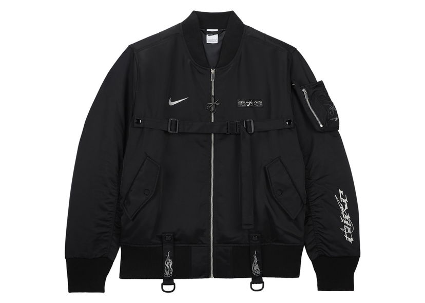 Bomberjacka Nike Megan Thee x Stallion Bomber Jacket Black Svart | FZ0461-010