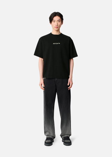 T-shirt AXEL ARIGATO Men's Arigato Threaded T-Shirt Svart | A3443002, 4