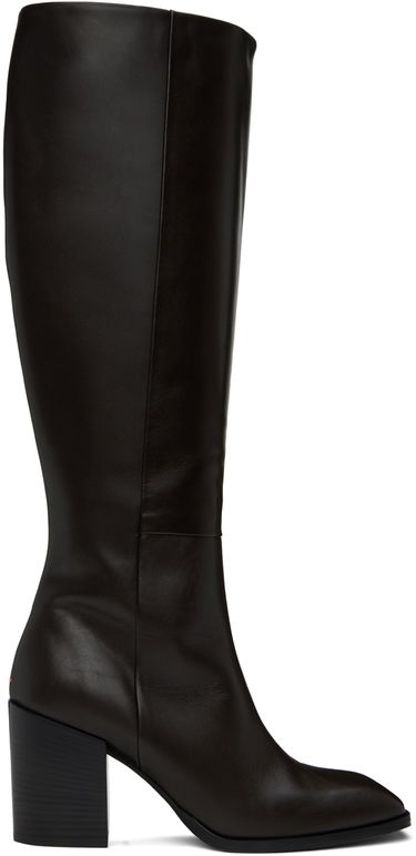 Kläder Aeyde Aeyde Teresa Knee-High Boots Svart | A11-KB-LPLS75BL-0221-953-001, 0