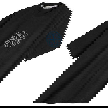 T-shirt Stone Island Paintball Effect Megacity Sky T-Shirt, Size Large Svart | K2S152100021-V0029, 0