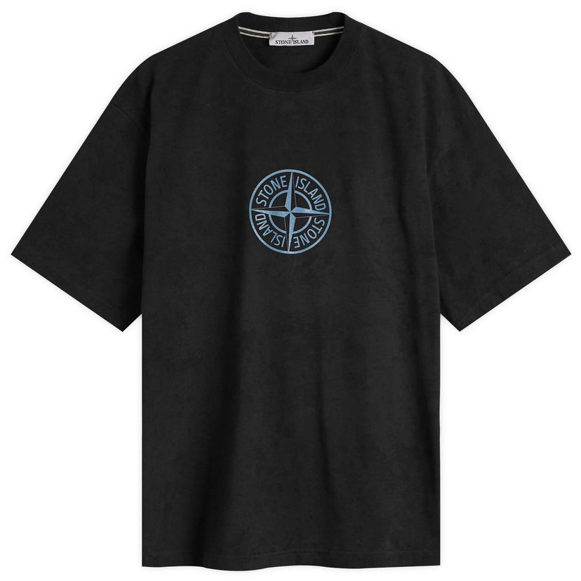 T-shirt Stone Island Paintball Effect Megacity Sky T-Shirt, Size Large Svart | K2S152100021-V0029