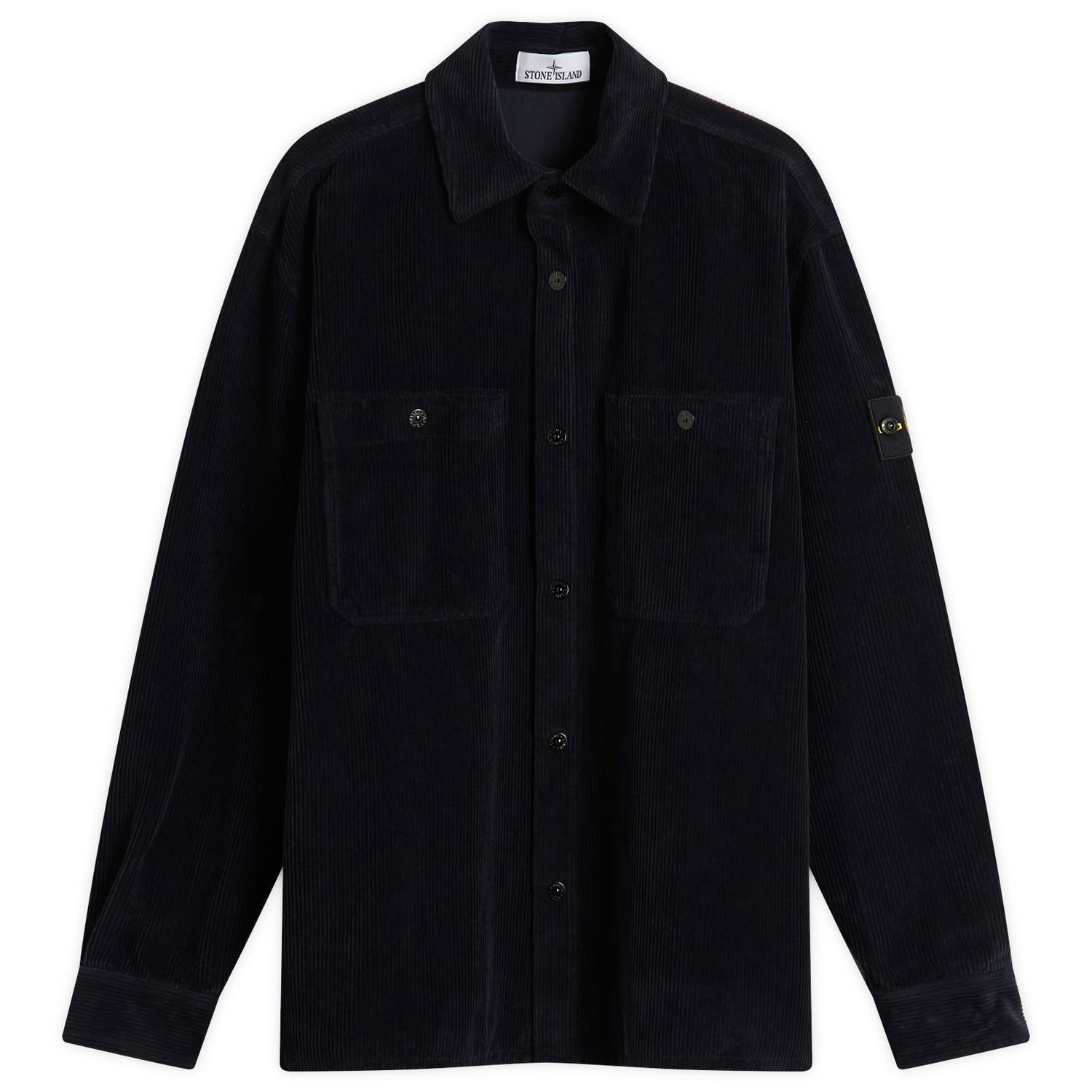 Skjorta Stone Island Corduroy Overshirt, Size Large Mörkblå | K2S151200012-V0020, 1