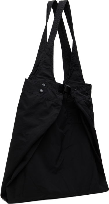 Tygpåse C.P. Company Twill Left Hand Logo Tote Bag Svart | 18CMAC054A-110305G, 2