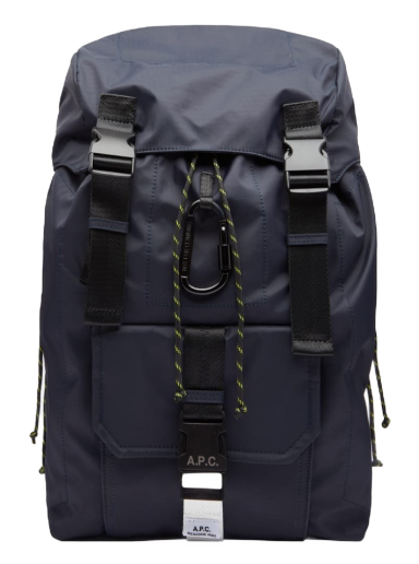 Ryggsäck A.P.C. Trek Backpack Mörkblå | PAAFH-H62220-IAK