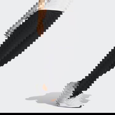 Byxor och jeans adidas Originals Wording Regular Fit Fleece Cuffed Svart | HM2832, 3