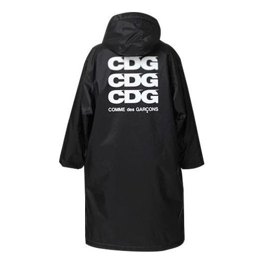 Regnrock Comme des Garçons COMME des GARCONS  Long Raincoat Svart | SZ-C002-051-1