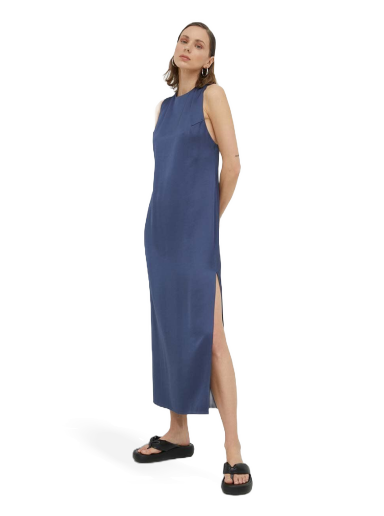 Klä Samsoe Samsoe Ellie Dress Mörkblå | F23200098