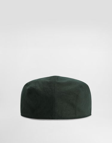 Keps Dolce & Gabbana Dolce & Gabbana Linen Flat Cap Grön | GH587AFU4JBV8813, 3