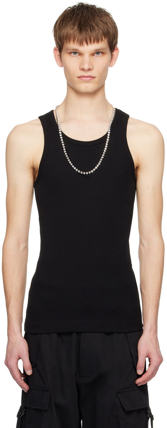 Linne Givenchy Slim Fit Tank Top Svart | BM71KY3YLE001, 0