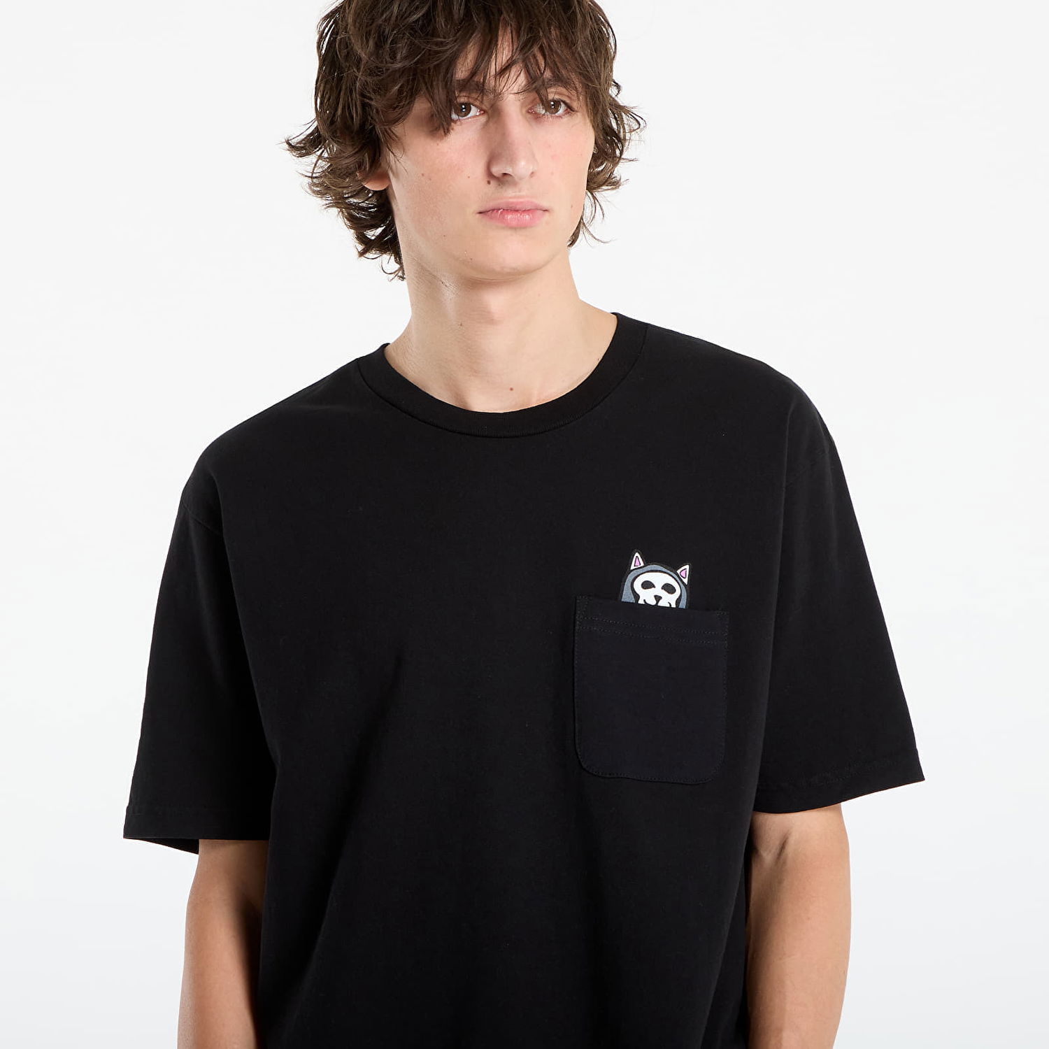 T-shirt RIPNDIP RIPNDIP Trick Or Treat Pocket T-Shirt Svart | RNDFALL25134, 1