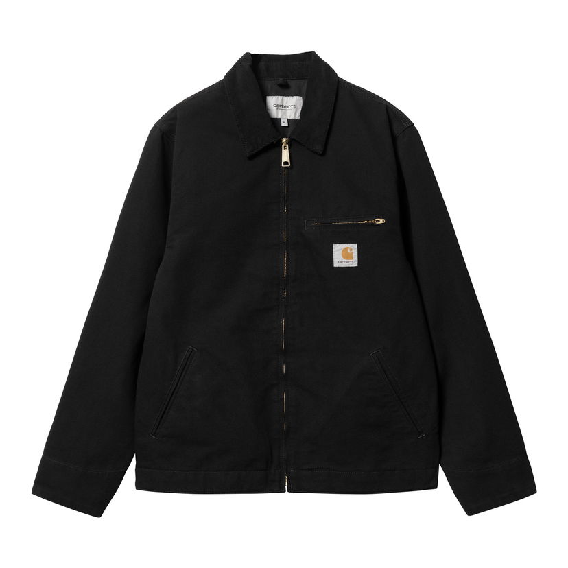 Jacka Carhartt WIP Black Rinsed Detroit Jacket Svart | I033112_9