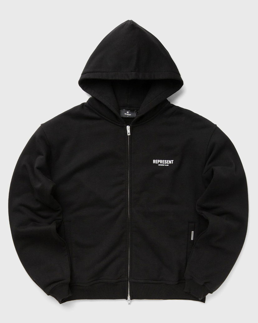 Sweatshirt Represent Clo REPRESENT OWNERS CLUB ZIP HOODIE Svart | OCM41122-001