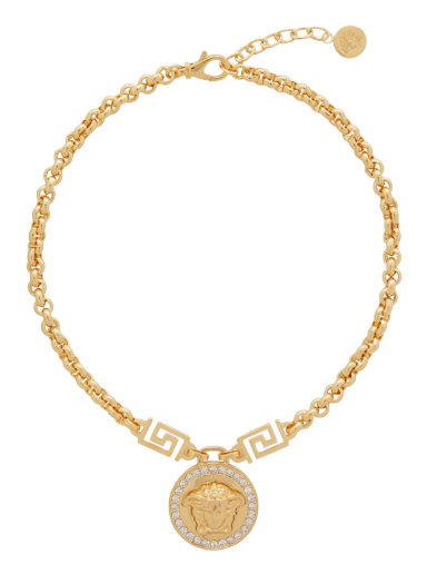 Halsband Versace Gold Icon Medusa Necklace Metallisk | DG1E009 DJMX