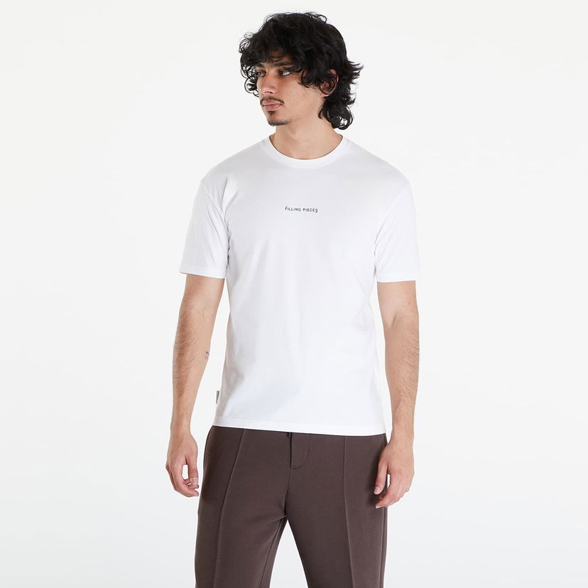 T-shirt Filling Pieces T-shirt Slim UNSIEX White Vit | 74434001901
