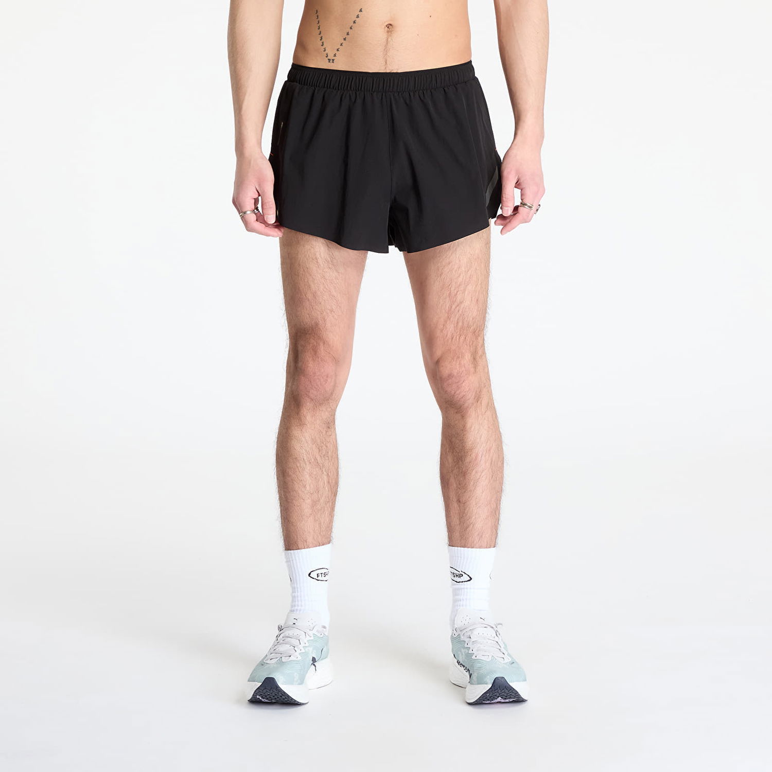 Shorts Soar Running SOAR Running Split Shorts Svart | SS25-SS8M-BLK, 0