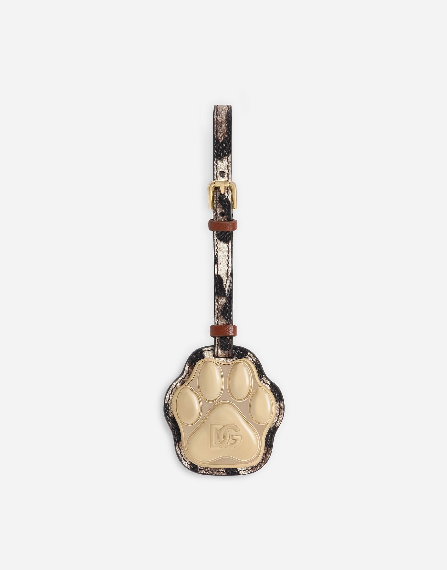 Nyckelringar Dolce & Gabbana Dolce & Gabbana Animal Print Calfskin Dog Paw Charm Flerfärgad | BD0021A6456HA93M, 0