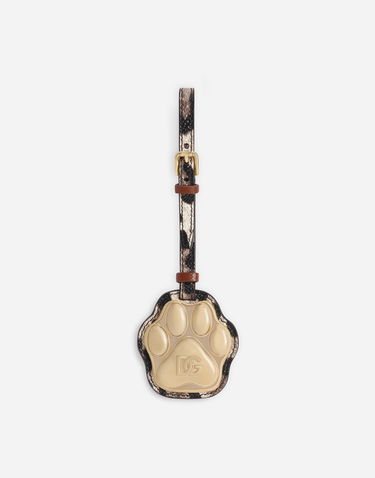 Nyckelringar Dolce & Gabbana Dolce & Gabbana Animal Print Calfskin Dog Paw Charm Flerfärgad | BD0021A6456HA93M, 0
