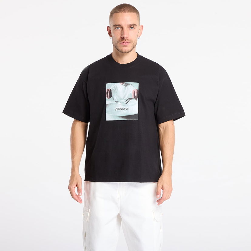 T-shirt Pleasures Breakfast T-Shirt Svart | P25F087-BLACK