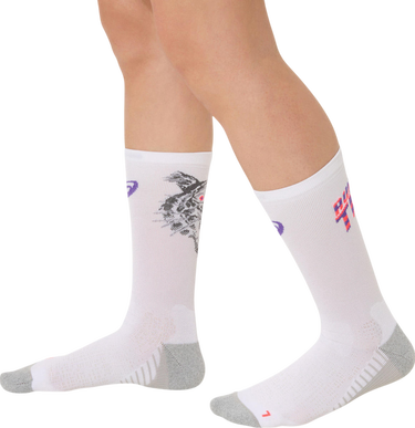 Strumpor Asics Performance Run Crew Socks Vit | 3013a976-105, 3