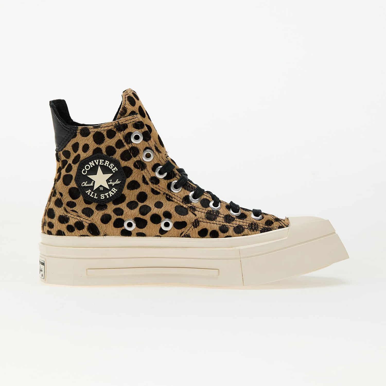 Sneakers och skor Converse Chuck 70 De Luxe Squared Pony Hair Beige | A12814C, 1