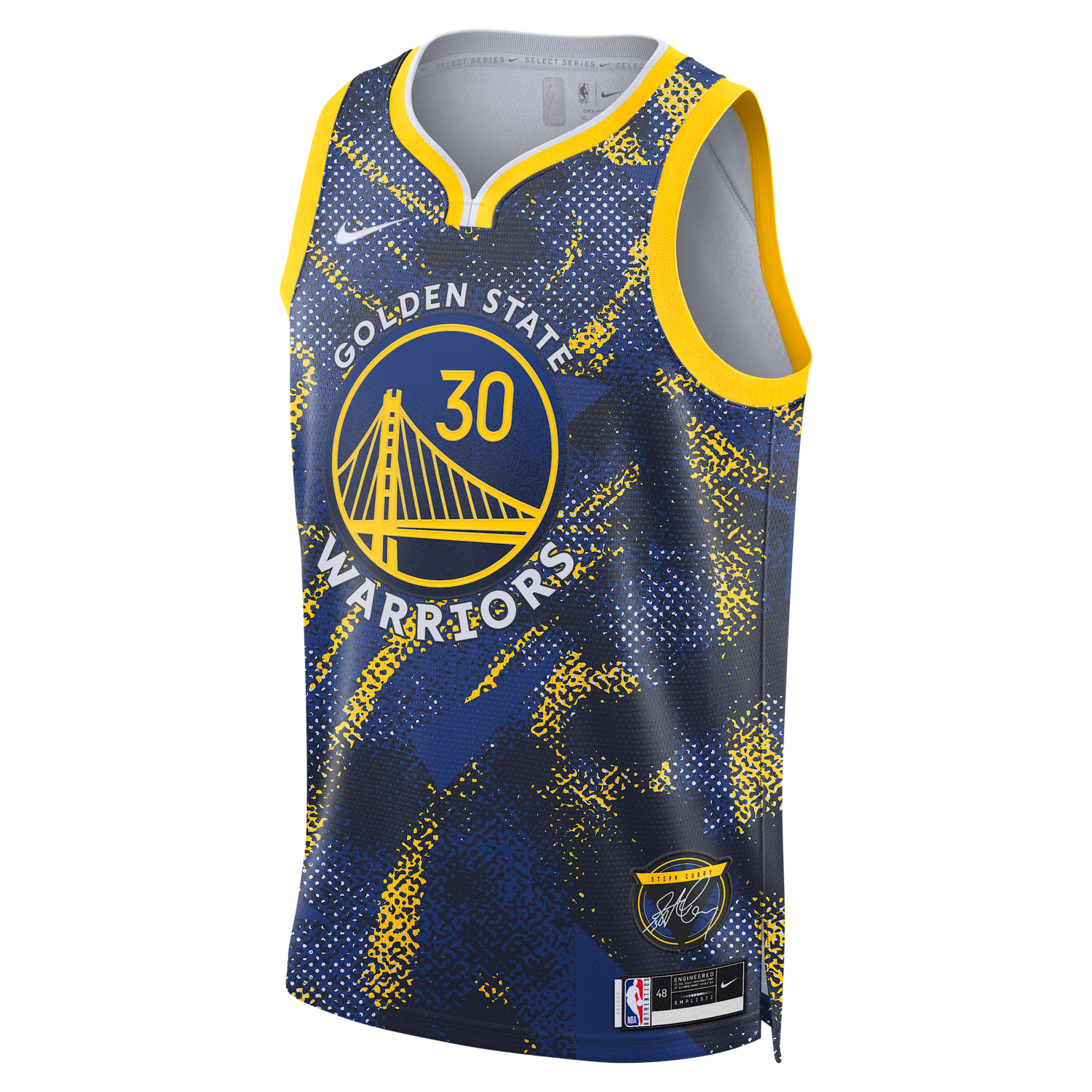 Jersey Nike Stephen Curry Golden State Warriors Select Series Swingman Jersey Blå | HJ4061-495, 0