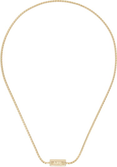Halsband A.P.C. A.P.C. Angle Chain Necklace Gul | MEAEC-M70869, 0
