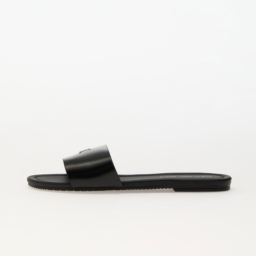Sneakers och skor CALVIN KLEIN Jeans Flat Sandal Slide Mg Black Svart | YW0YW01697 0GJ