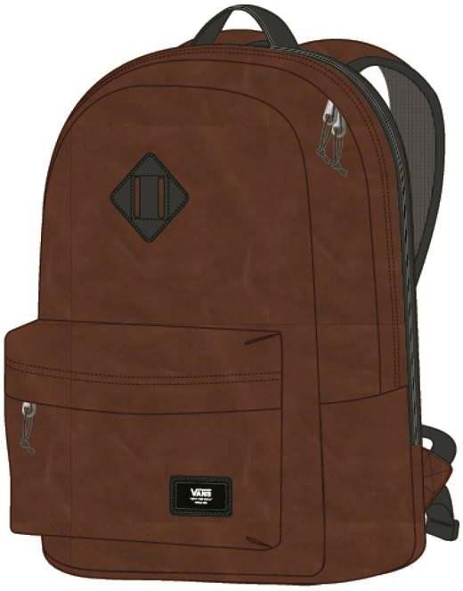 Ryggsäck Vans Vans Old Skool Plus II Backpack Brun | vn0a3i6stst1
