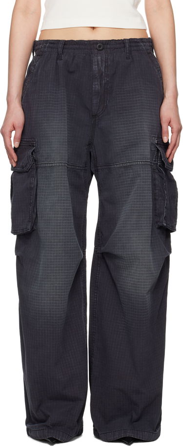 Cargo byxor Alexander Wang Alexander Wang Pre-Styled Ripstop Cargo Pants Svart | 1WC2254815, 0