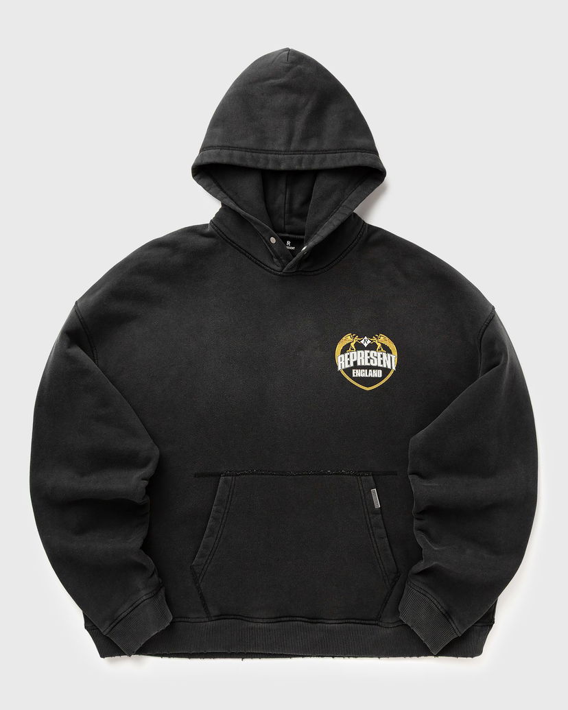 Sweatshirt Represent Clo Angel Border Hoodie Svart | MLM100368-04