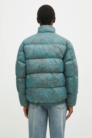 Pufferjacka thisisneverthat thisisneverthat PERTEX T Oversized Down Jacket Grön | TN243OOWHS02, 2