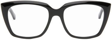 Solglasögon Balenciaga Black Cat-Eye Glasses Svart | BB0062O-001, 0